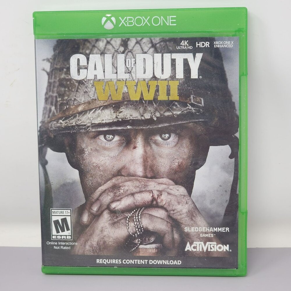 Call Of Duty WWII Xbox One Game 4K Ultra‎ HD HDR Sledgehammer Games Activision